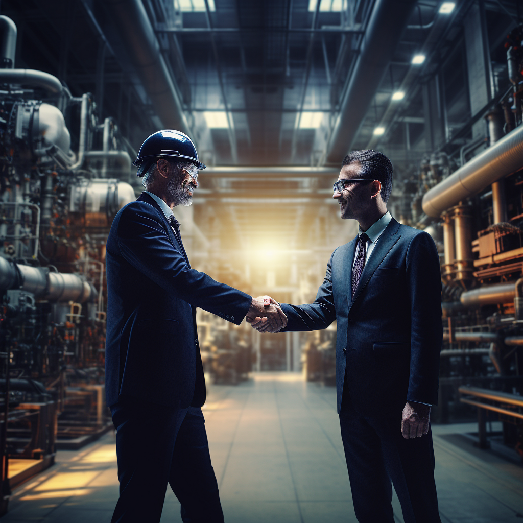 shaking hands